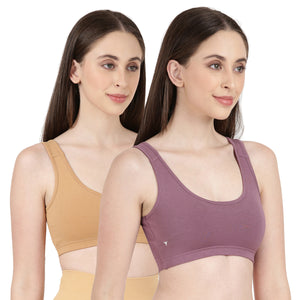 Blissful Bra - Pack of 2 - Soft Cotton Teenager Bra