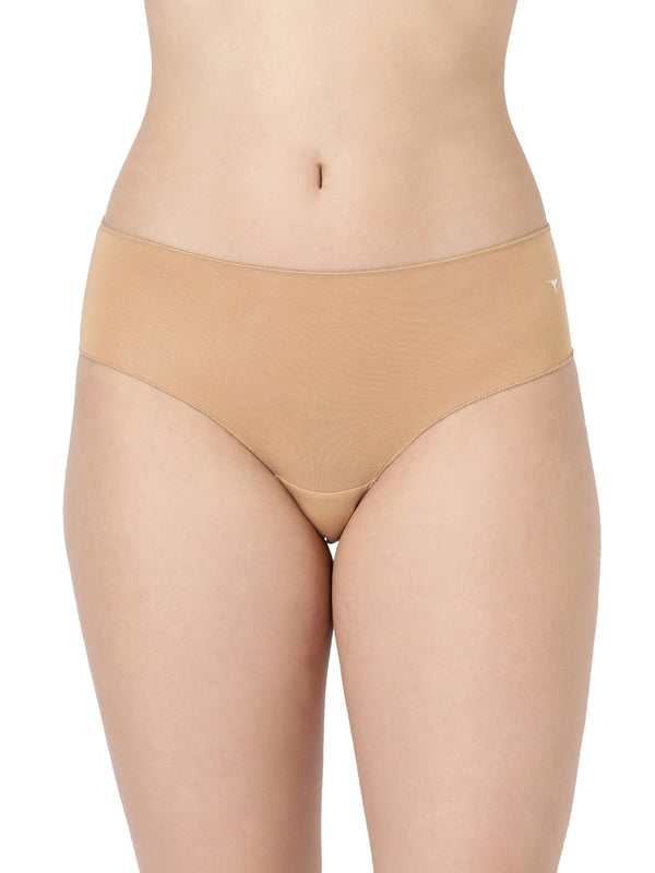 No Line Modal Panty (Pack of 2) - Seamless Mid Waist Comfort