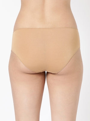 No Line Modal Panty (Pack of 2) - Seamless Mid Waist Comfort