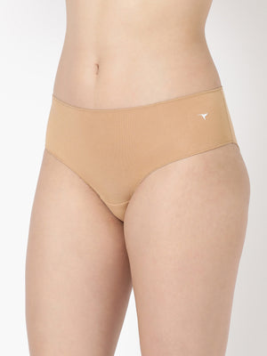 No Line Modal Panty (Pack of 2) - Seamless Mid Waist Comfort