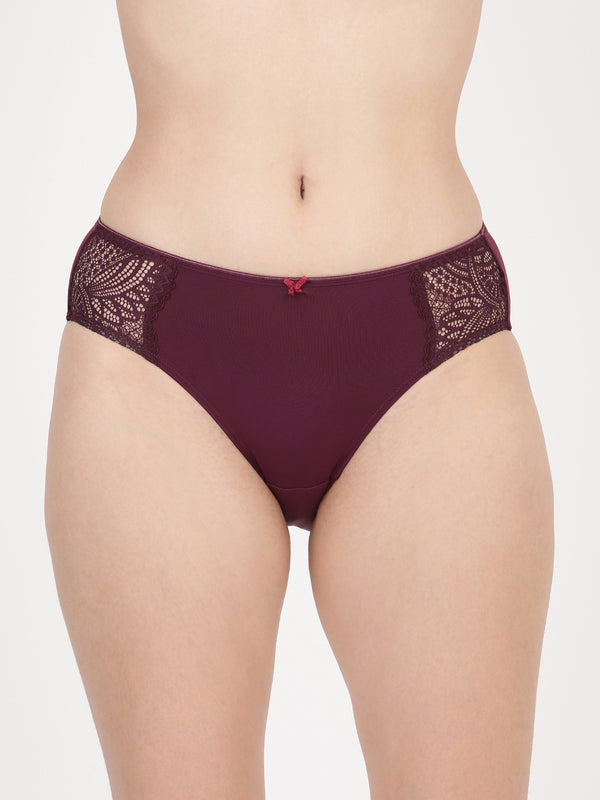 BL PT 03 – Full Coverage with Soft Inner Elastic & Side Lace Details Pack of 2