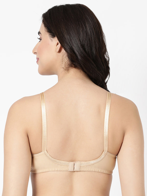 Pleasant Bra - Cotton Lace Semi Coverage, Comfort & Support