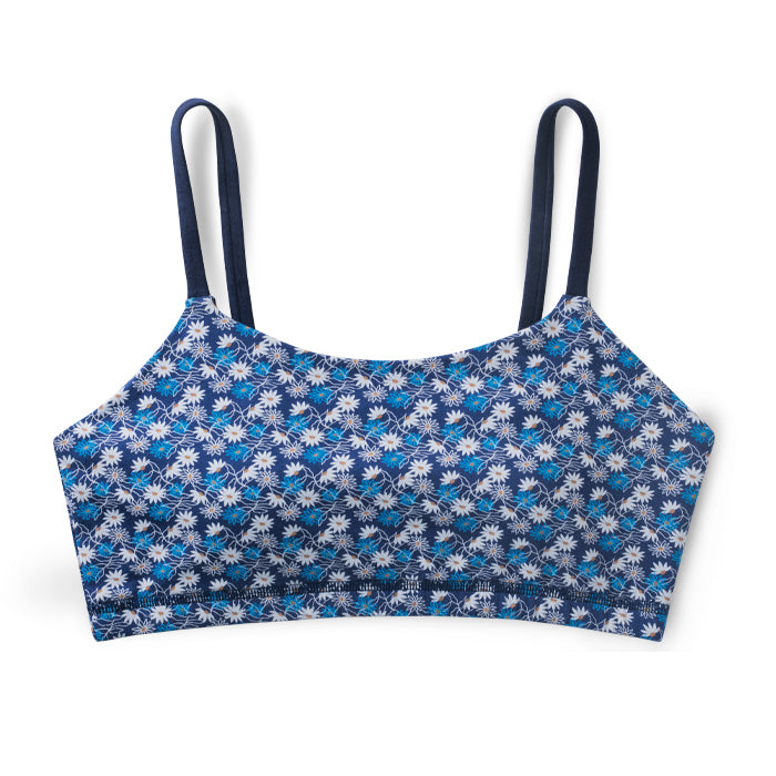 Printeen - Printed Cotton Slip-On Bra For Teens
