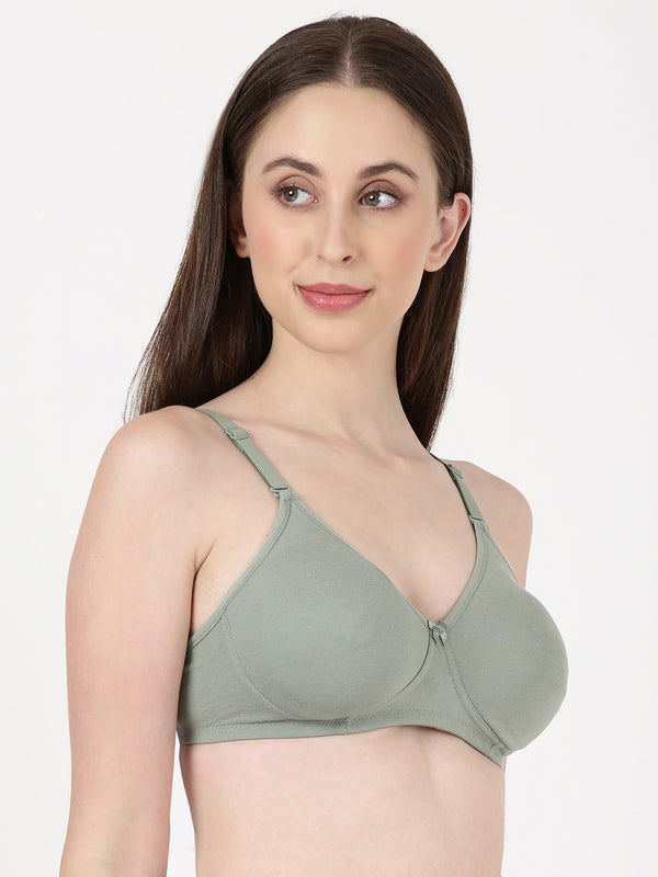 Quill Soft Bra - Cotton T-Shirt Bra With Full Coverage