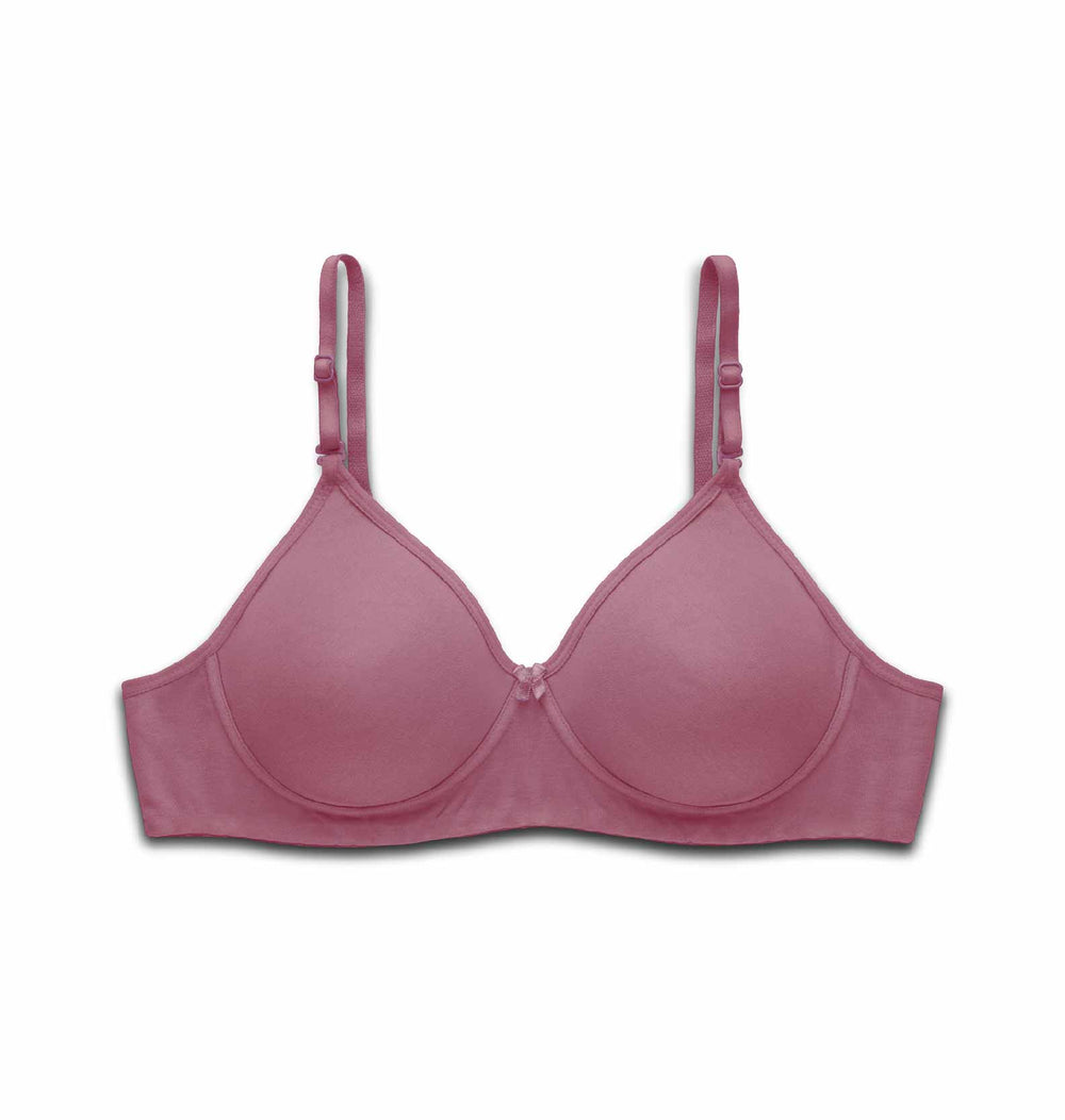 Quill Soft Bra - Cotton T-Shirt Bra With Full Coverage