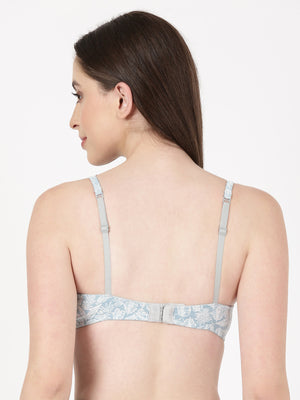 Radiant Pad - Trendy Printed Lightly Padded Bra