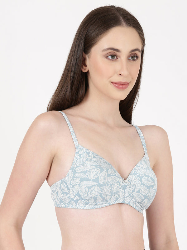Radiant Pad - Trendy Printed Lightly Padded Bra