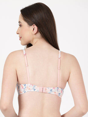 Radiant Pad - Trendy Printed Lightly Padded Bra