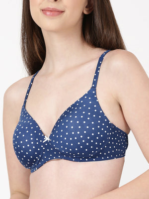 Radiant Pad - Trendy Printed Lightly Padded Bra