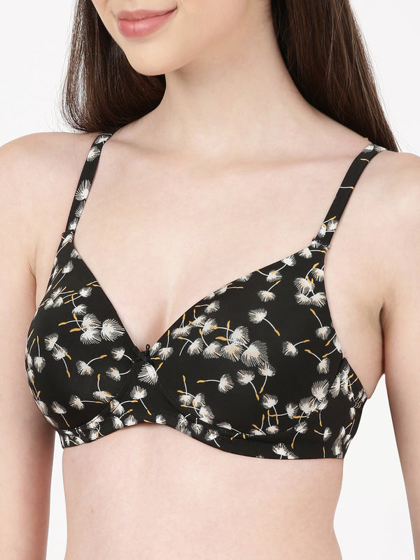 Radiant Pad - Trendy Printed Lightly Padded Bra