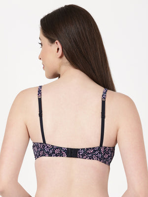 Radiant Pad - Trendy Printed Lightly Padded Bra