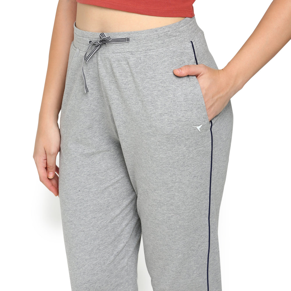 blossom-relax fit-grey melange1-bottom-loungewear