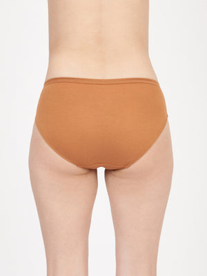 blossom-semi bikini panties-printed-plain-mid-rise-everyday 