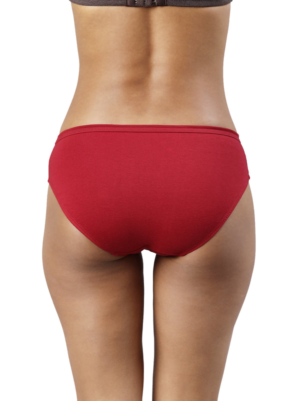 Sara - 100% Cotton Semi-Bikini Comfort Pack of 3