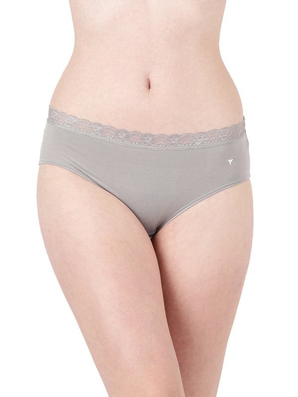 Serene Panty - Pack of 2 - Modal Comfort & Lace Elegance
