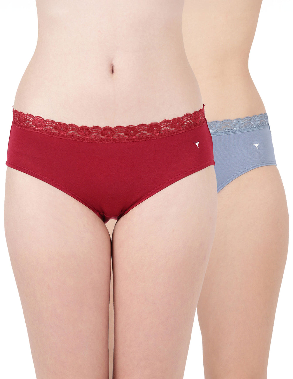 Serene Panty - Pack of 2 - Modal Comfort & Lace Elegance