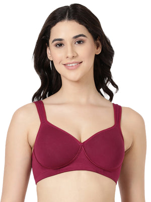 Shouldering Bra - Full Coverage &Lightly Padded Bra