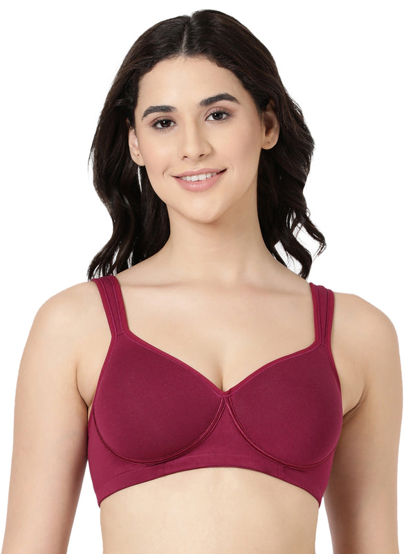Shouldering Bra - Full Coverage &Lightly Padded Bra