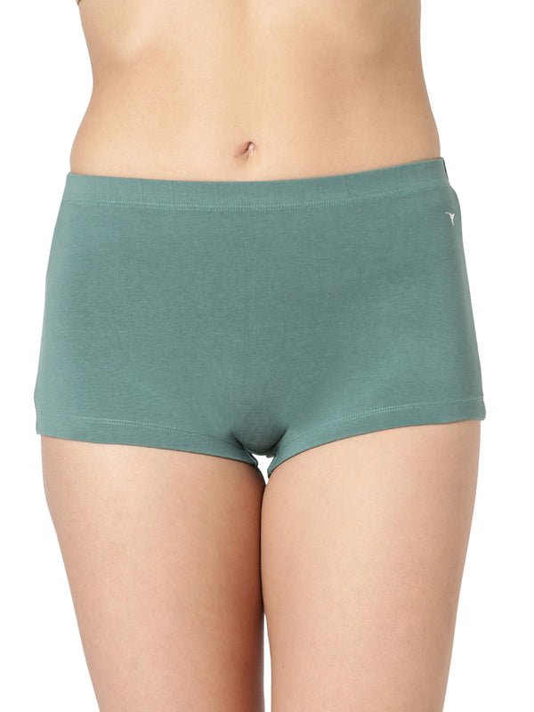 Slanted Shorts Panties - Soft cotton Stretch Underwear Pack of 2