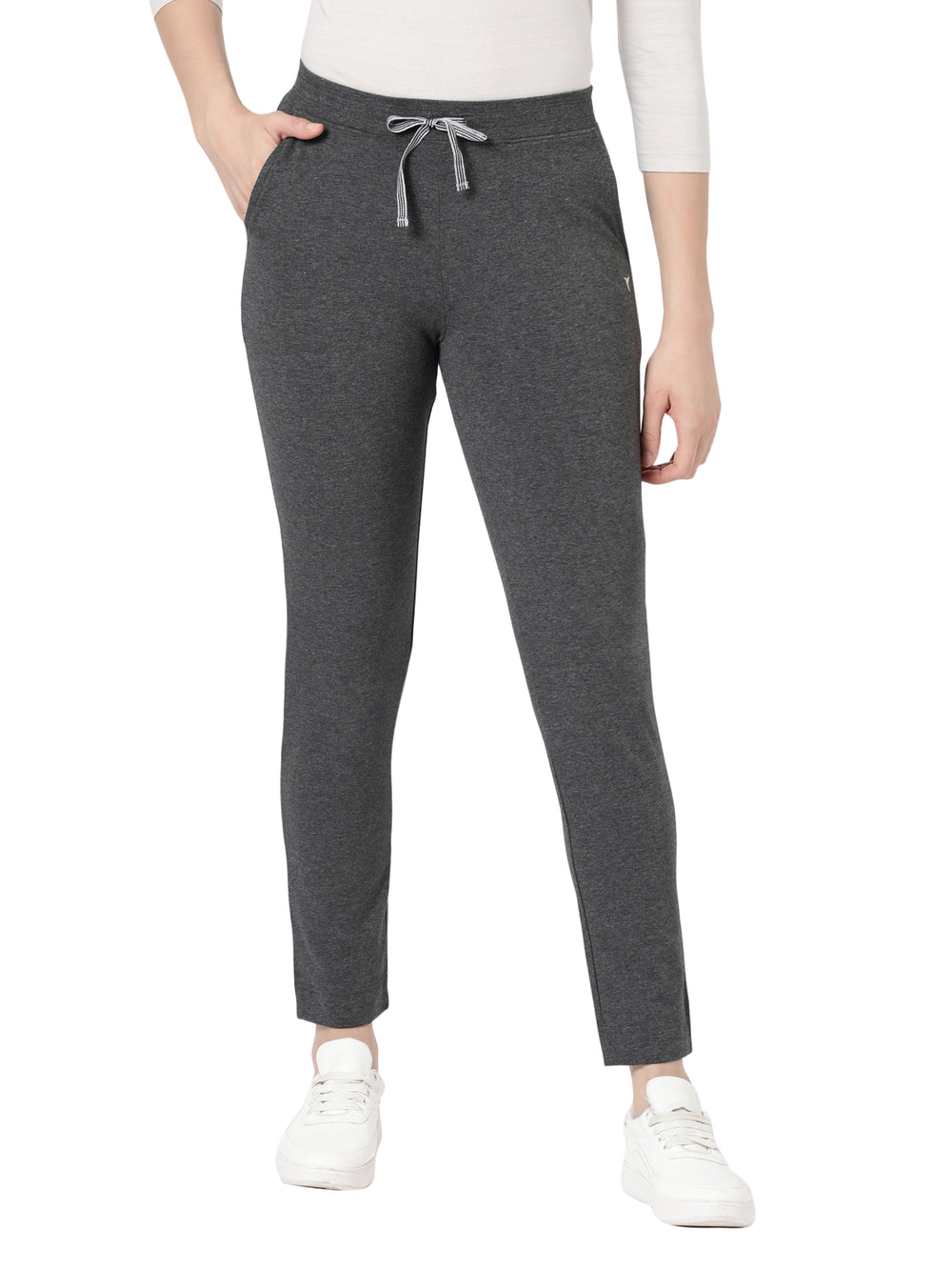 Lounge Pants - Slim Fit Cotton Stretch With Pockets