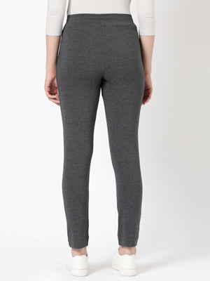 Lounge Pants - Slim Fit Cotton Stretch With Pockets