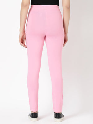 Lounge Pants - Slim Fit Cotton Stretch With Pockets