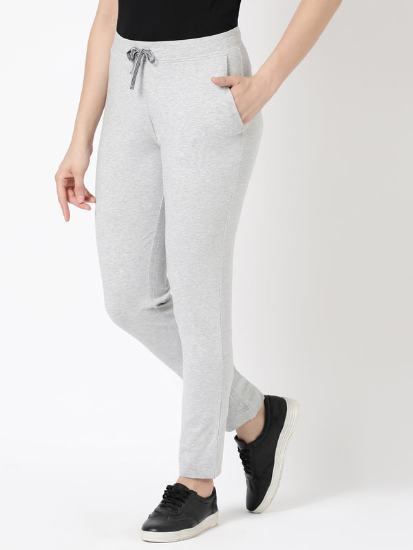 Lounge Pants - Slim Fit Cotton Stretch With Pockets