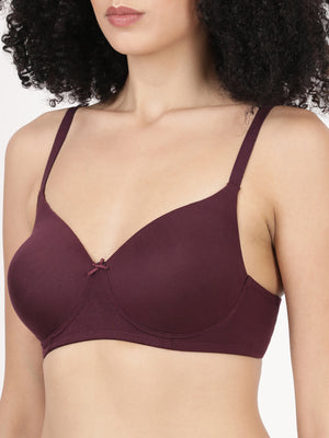 Smoothly Padded - Seamless Everyday Polyamide T-Shirt Bra