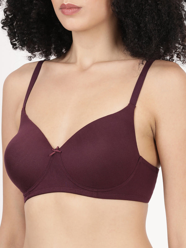 Smoothly Padded - Seamless Everyday Polyamide T-Shirt Bra