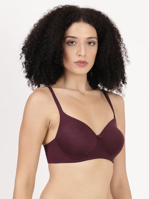 Smoothly Padded - Seamless Everyday Polyamide T-Shirt Bra