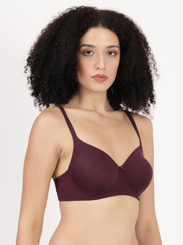 Smoothly Padded - Seamless Everyday Polyamide T-Shirt Bra