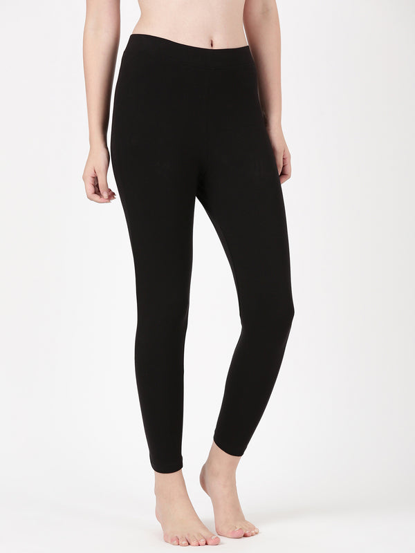 Stretchy Leggings - Cotton Blends, 4-Way Comfort Fit