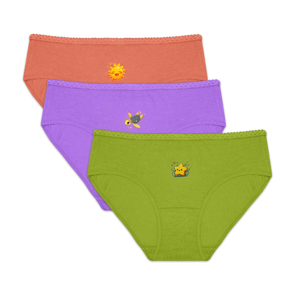 Kids Panty - Pretty Girl Pack of 3