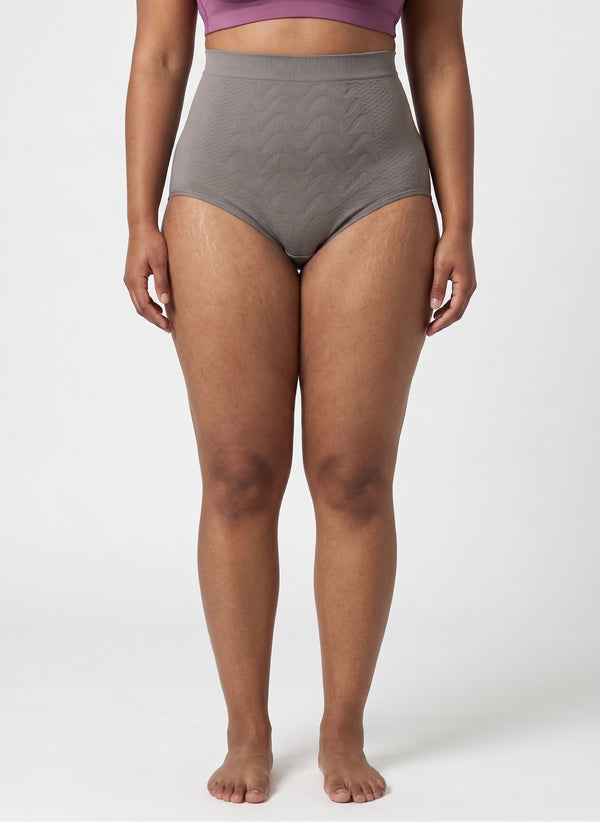 BL SL P 53 - High-rise Shapewear Brief with Seamless Waistband _ Pack of 1