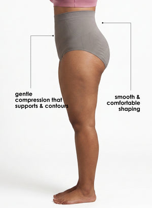 BL SL P 53 - High-rise Shapewear Brief with Seamless Waistband _ Pack of 1