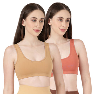 Blissful Bra - Pack of 2 - Soft Cotton Teenager Bra