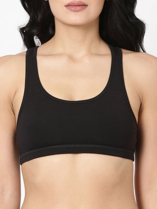 Trendy Teen Bra -  Racerback Comfort & Style For Youth Girls