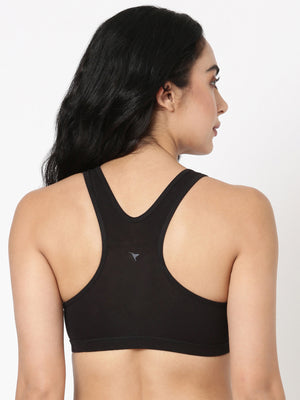 Trendy Teen Bra -  Racerback Comfort & Style For Youth Girls