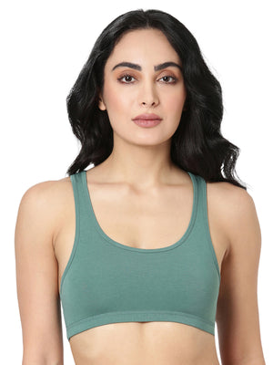 Trendy Teen Bra -  Racerback Comfort & Style For Youth Girls