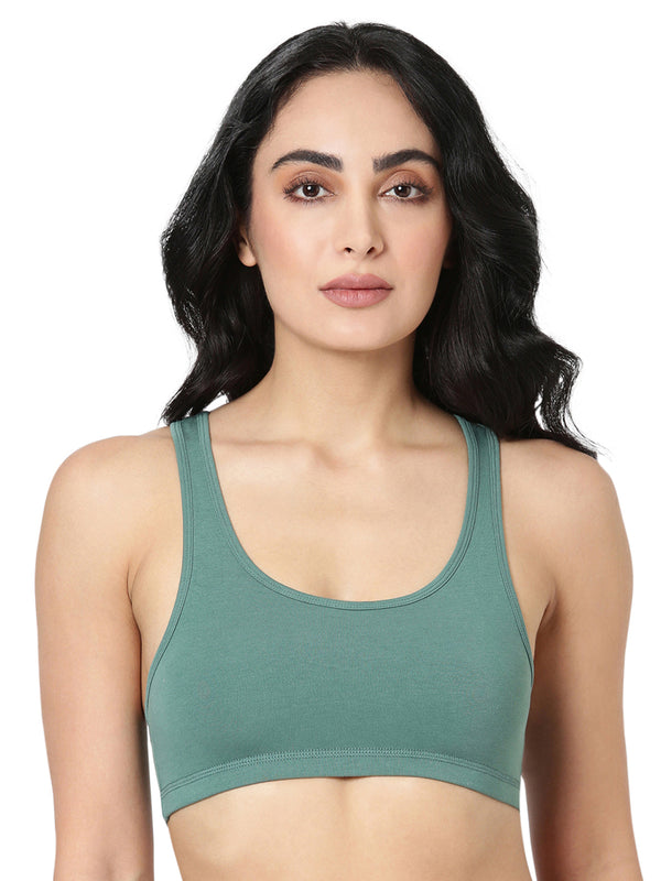 Trendy Teen Bra -  Racerback Comfort & Style For Youth Girls