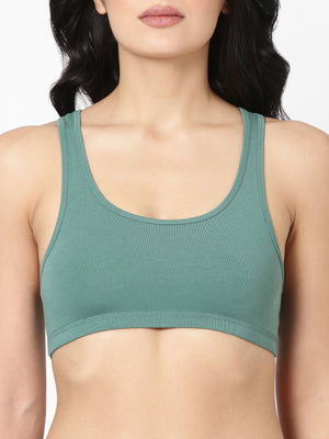 Trendy Teen Bra -  Racerback Comfort & Style For Youth Girls