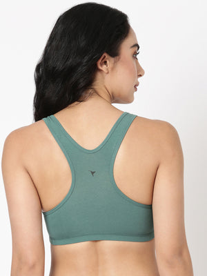 Trendy Teen Bra -  Racerback Comfort & Style For Youth Girls