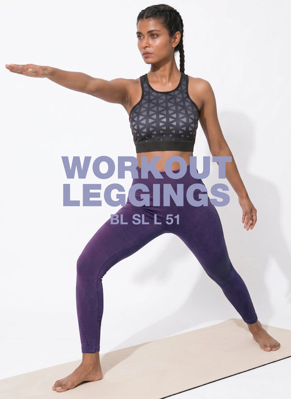 BL SL L 51 - Lightweight seamless waistband with a body-hugging stretch fit for support during gym workouts, yoga & running