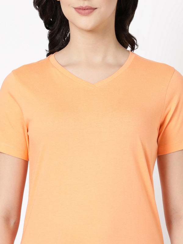 V Neck Tee - Cotton Soft & Stylish Everyday Wear