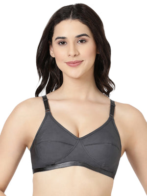 Well Support Bra - Double-Layered Cotton Full Coverage Fit
