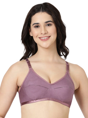 Well Support Bra - Double-Layered Cotton Full Coverage Fit