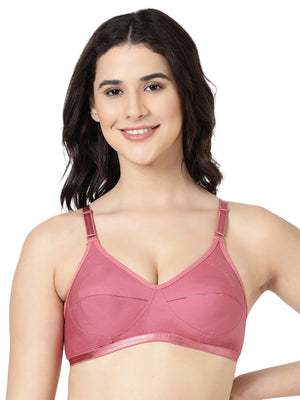 Well Support Bra - Double-Layered Cotton Full Coverage Fit