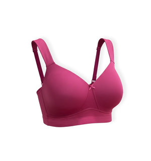 BL PC 01 - Plus Size Padded Non-Wired Full Coverage Bra with Broad Shoulder Straps & Wide Side Support