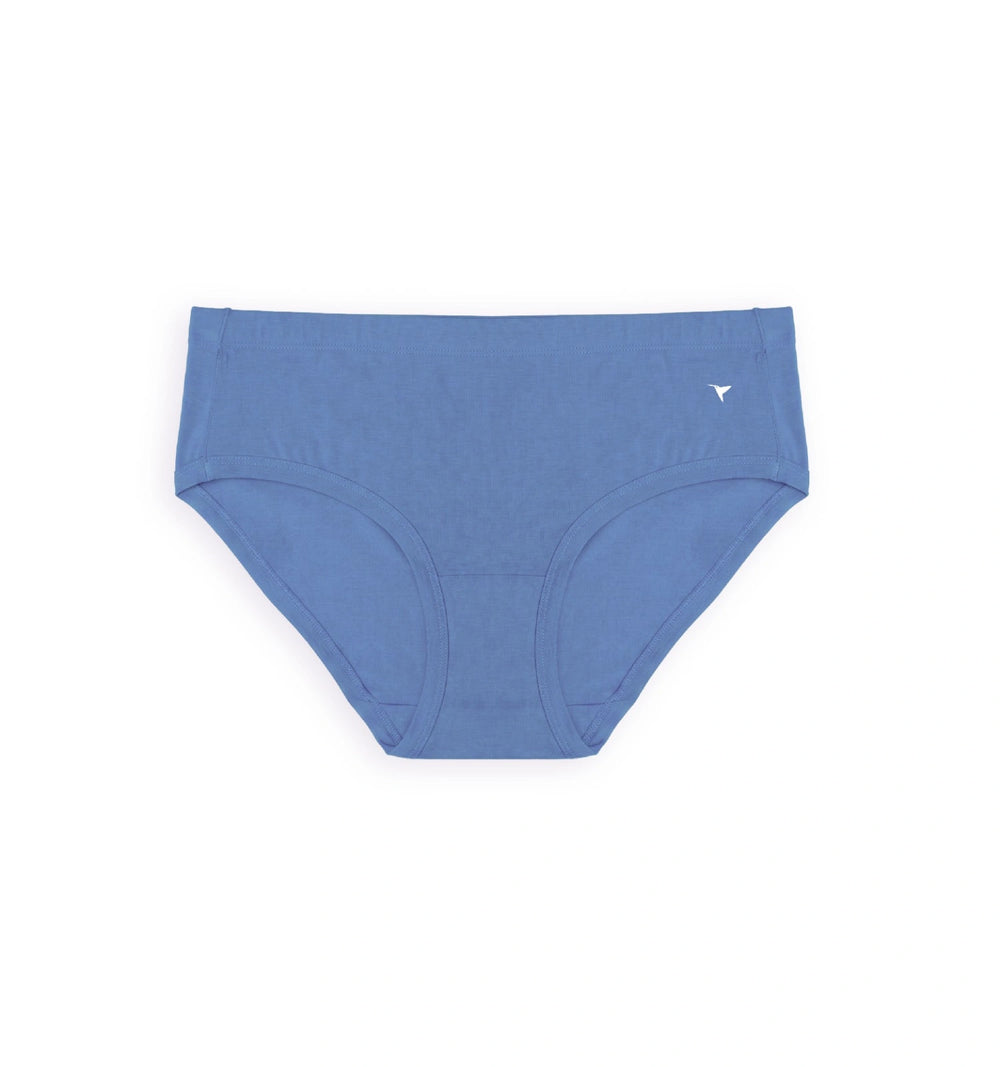 Smoothie Panty - Full coverage with Mid-Rise fit, Inner elastic waistband, and elastic-free leg openings.