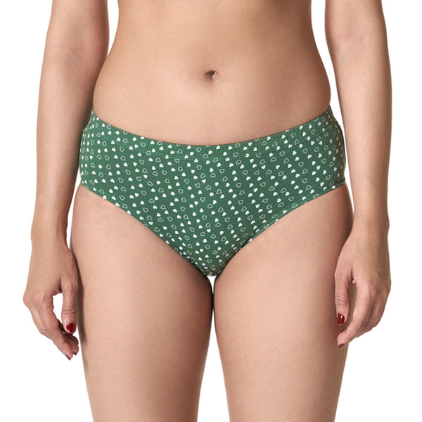 Orchid Combo - Concealed Inner Elastic High Coverage Hipster Panties_Pack of 5